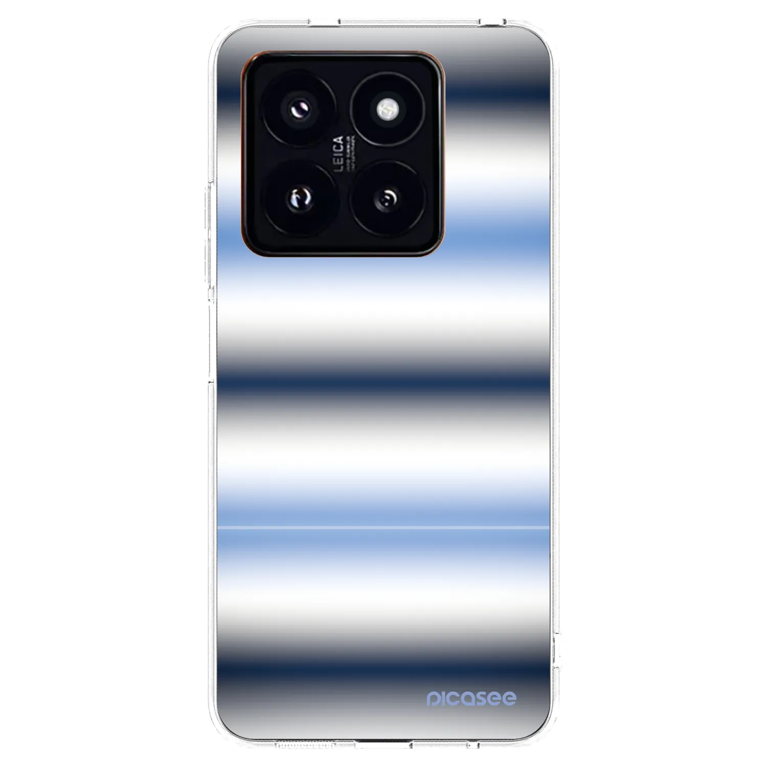 Silikónový prehľadný obal pre Xiaomi 14 Pro - Static Lines