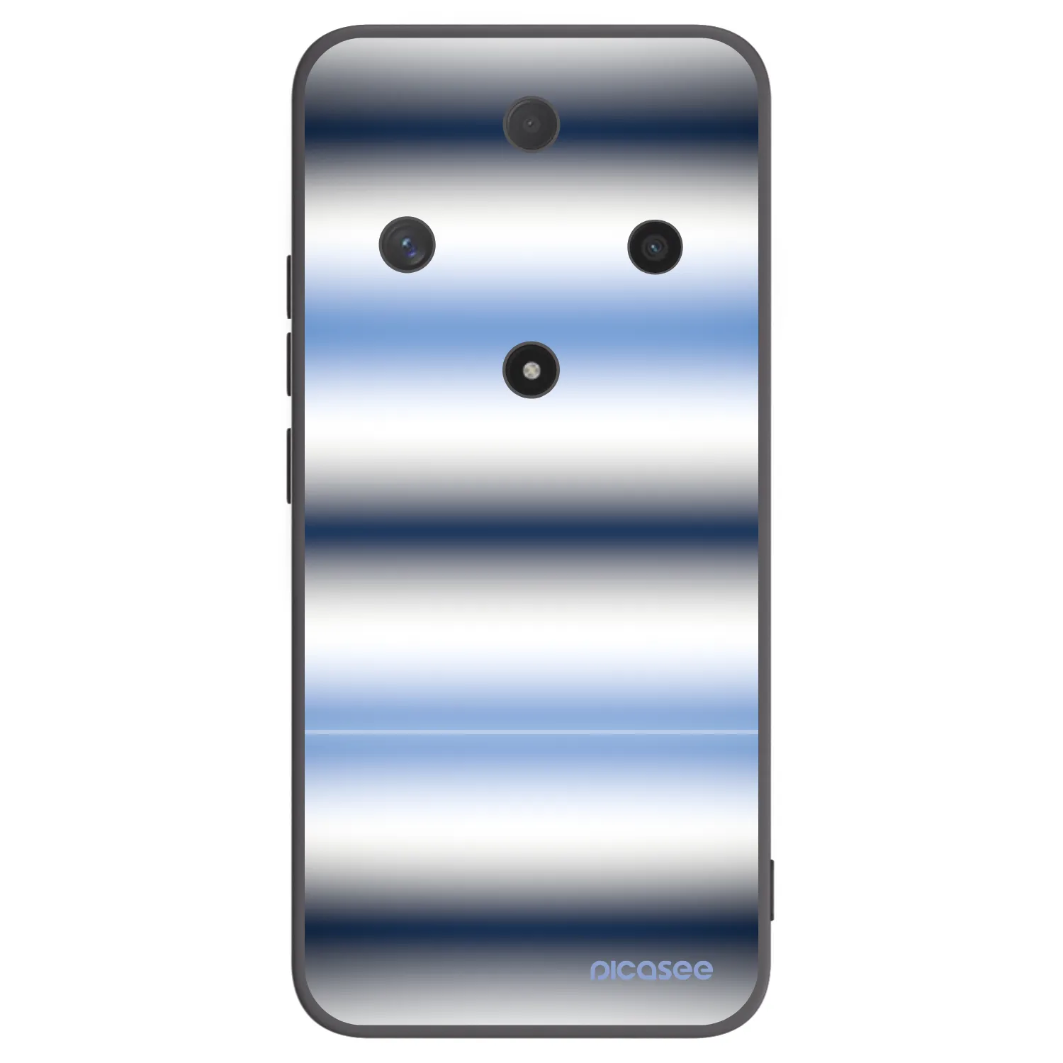 Picasee silikónový čierny obal pre Honor Magic6 Lite 5G - Static Lines