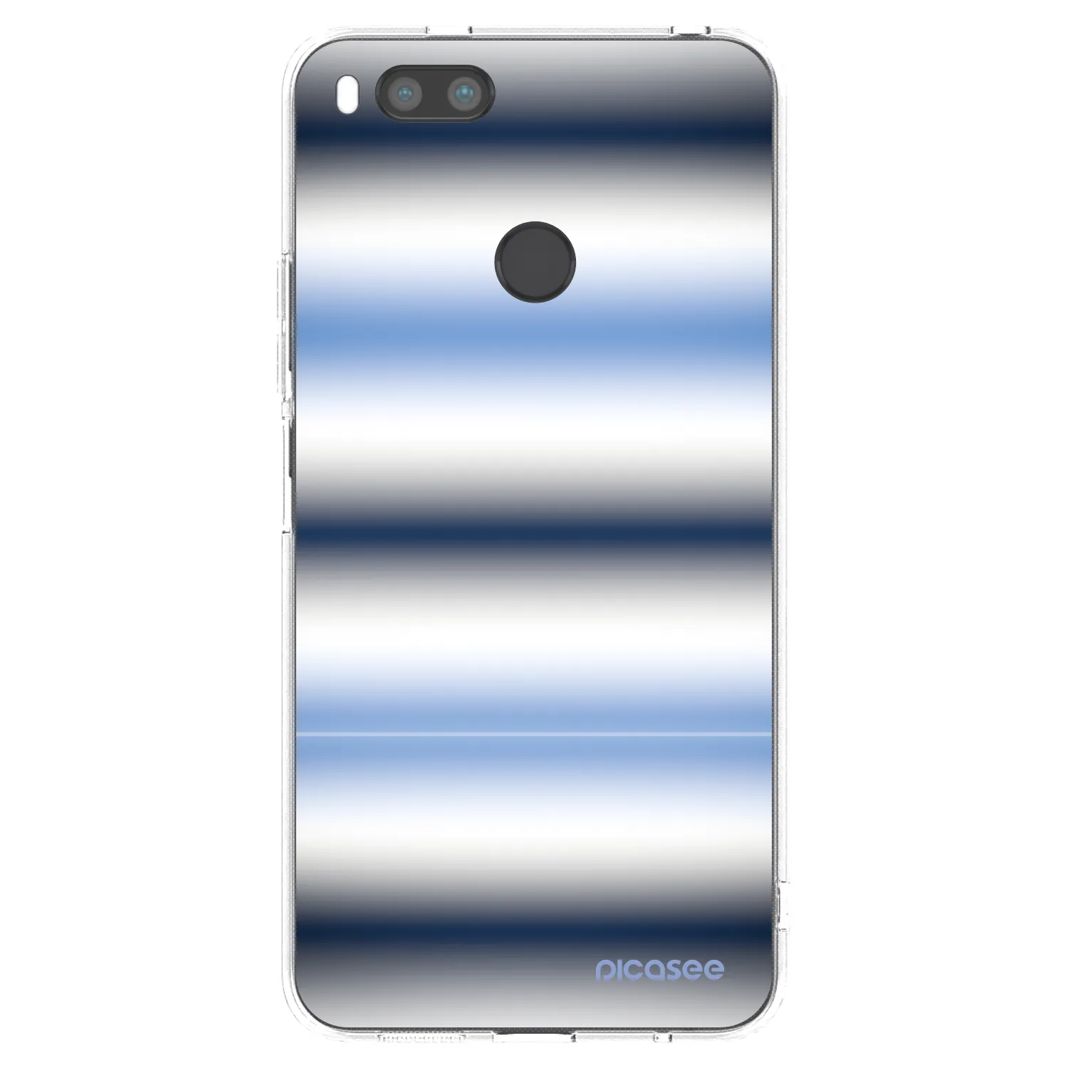 Picasee silikónový prehľadný obal pre Xiaomi Redmi Note 11S 5G - Static Lines