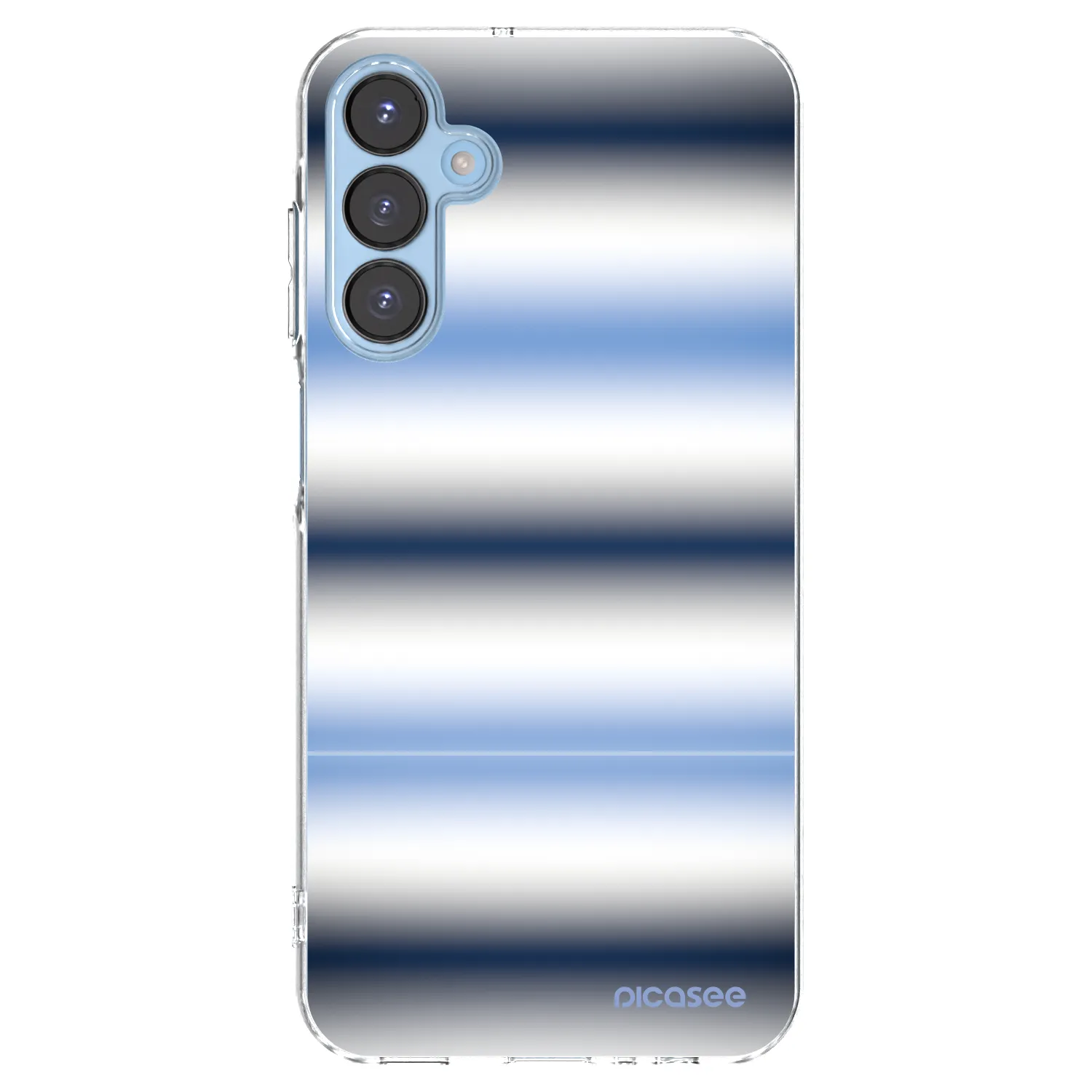 Picasee silikónový prehľadný obal pre Samsung Galaxy A15 A156B 5G - Static Lines