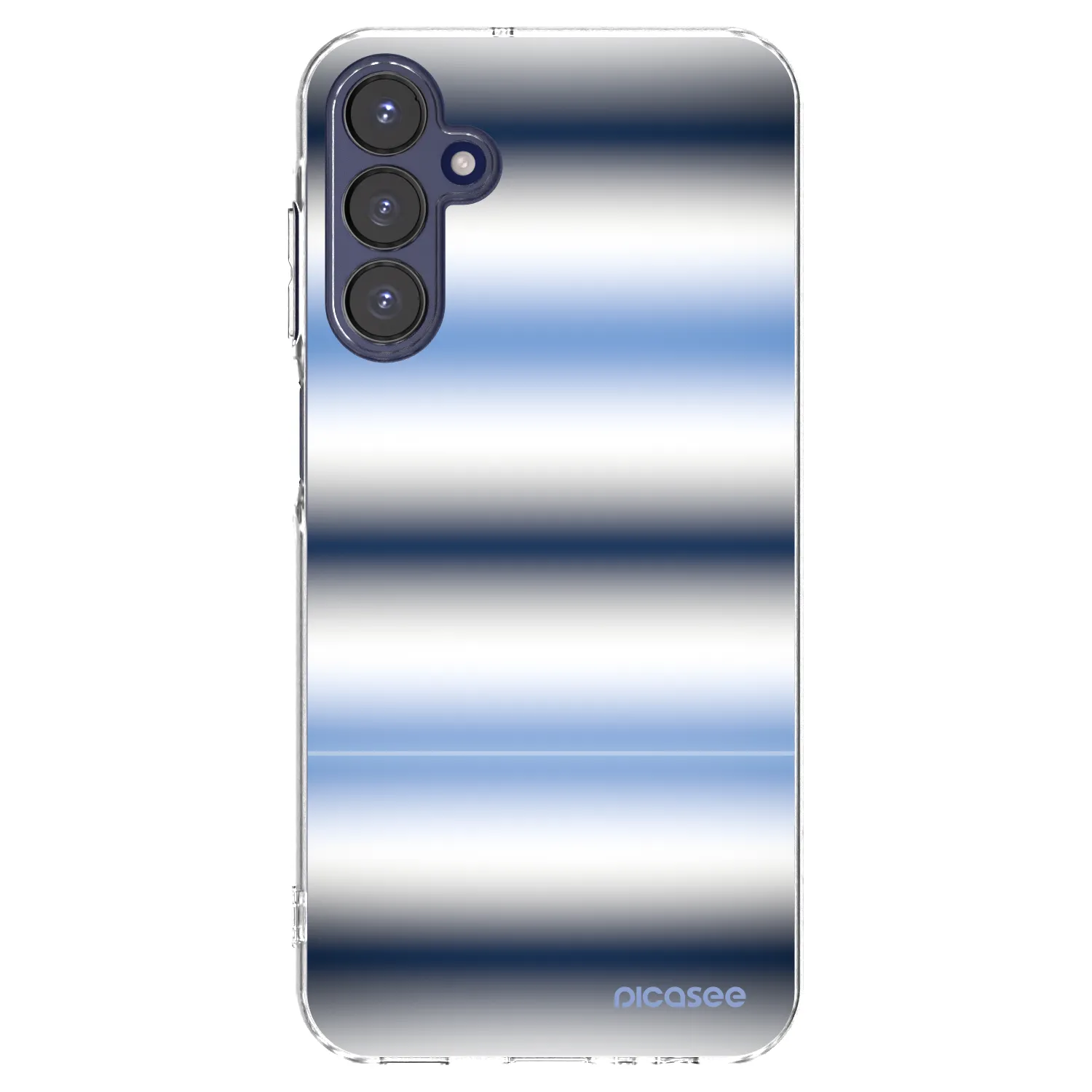 Picasee silikónový prehľadný obal pre Samsung Galaxy A15 A155F 4G - Static Lines