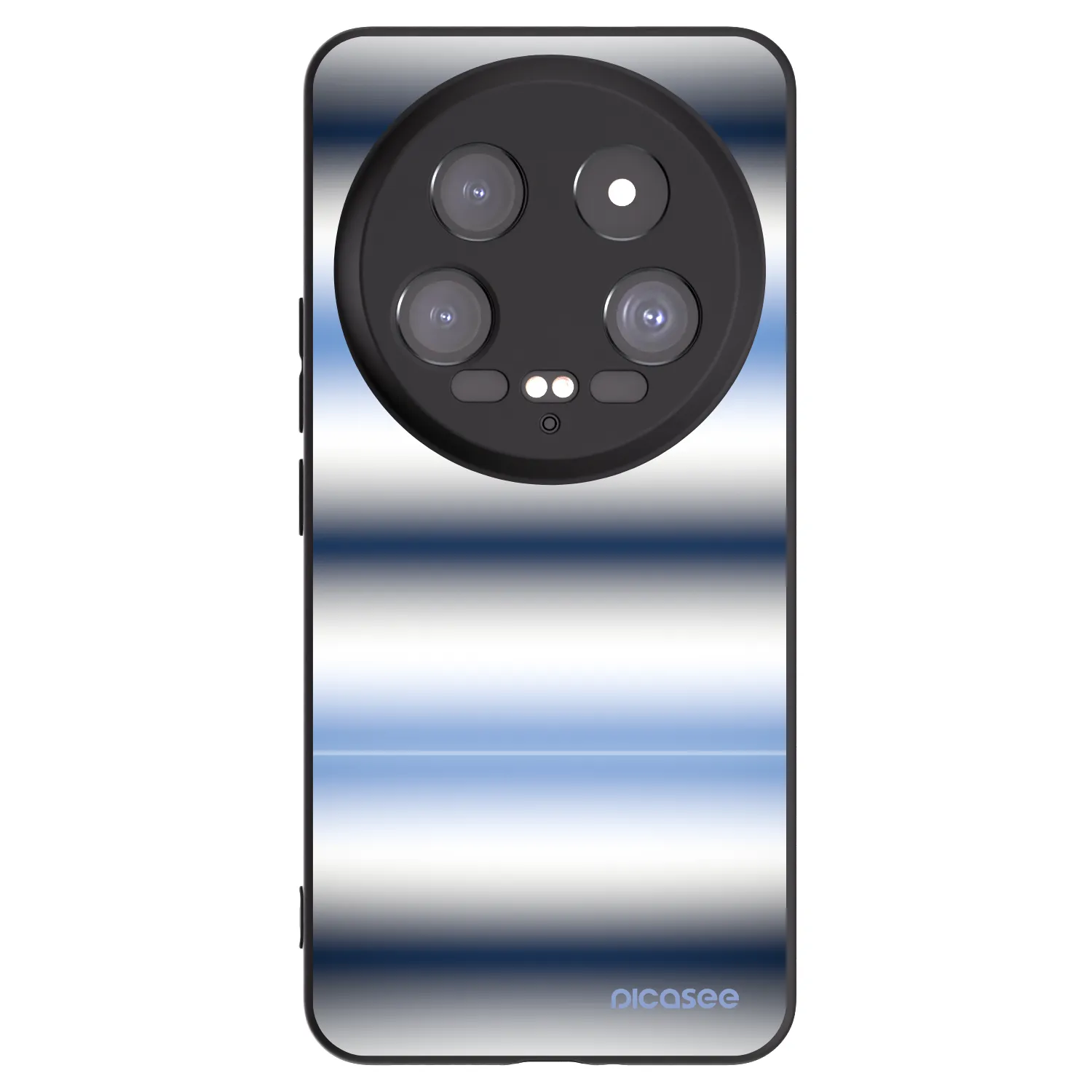 Picasee silikónový čierny obal pre Xiaomi 14 Ultra - Static Lines