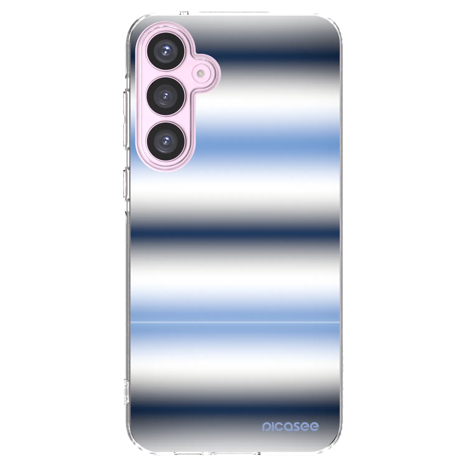 Picasee silikónový prehľadný obal pre Samsung Galaxy A55 5G A556B - Static Lines