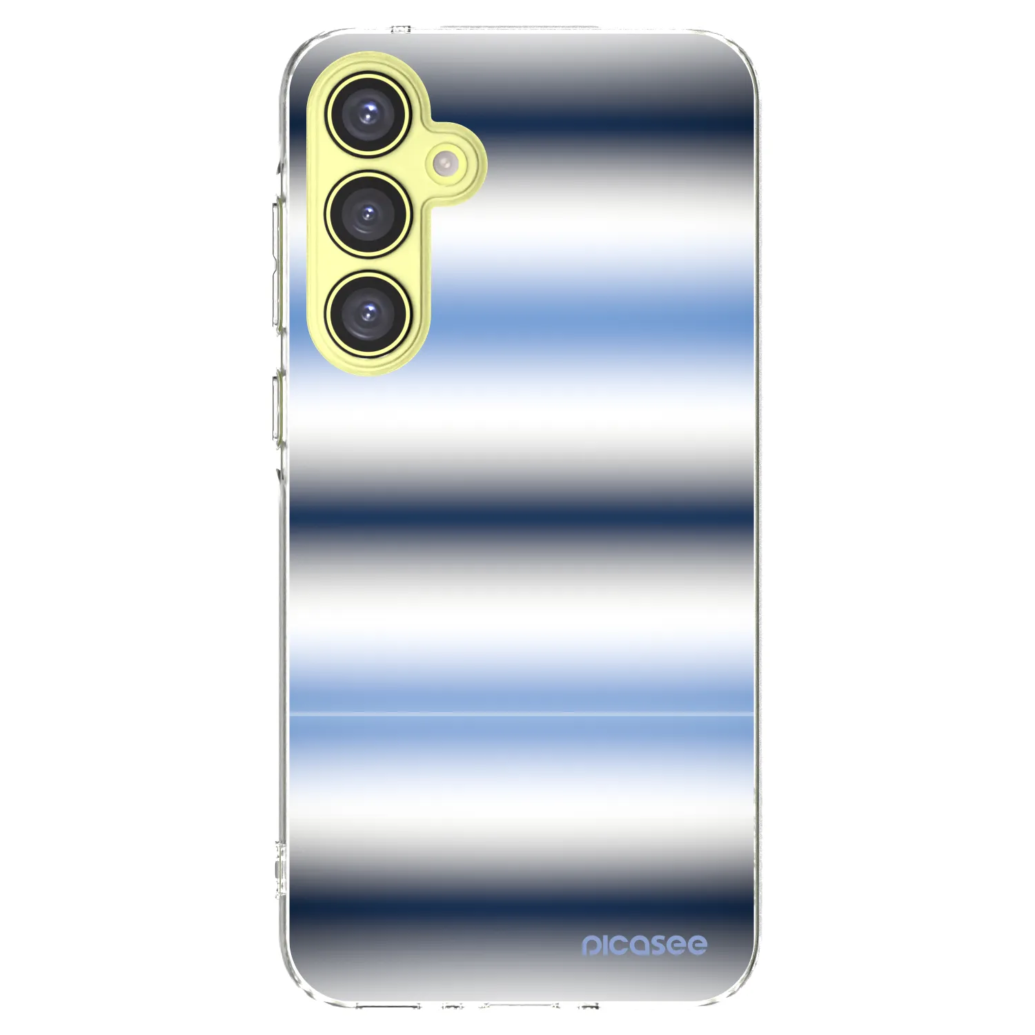 Picasee silikónový prehľadný obal pre Samsung Galaxy A35 5G A356B - Static Lines