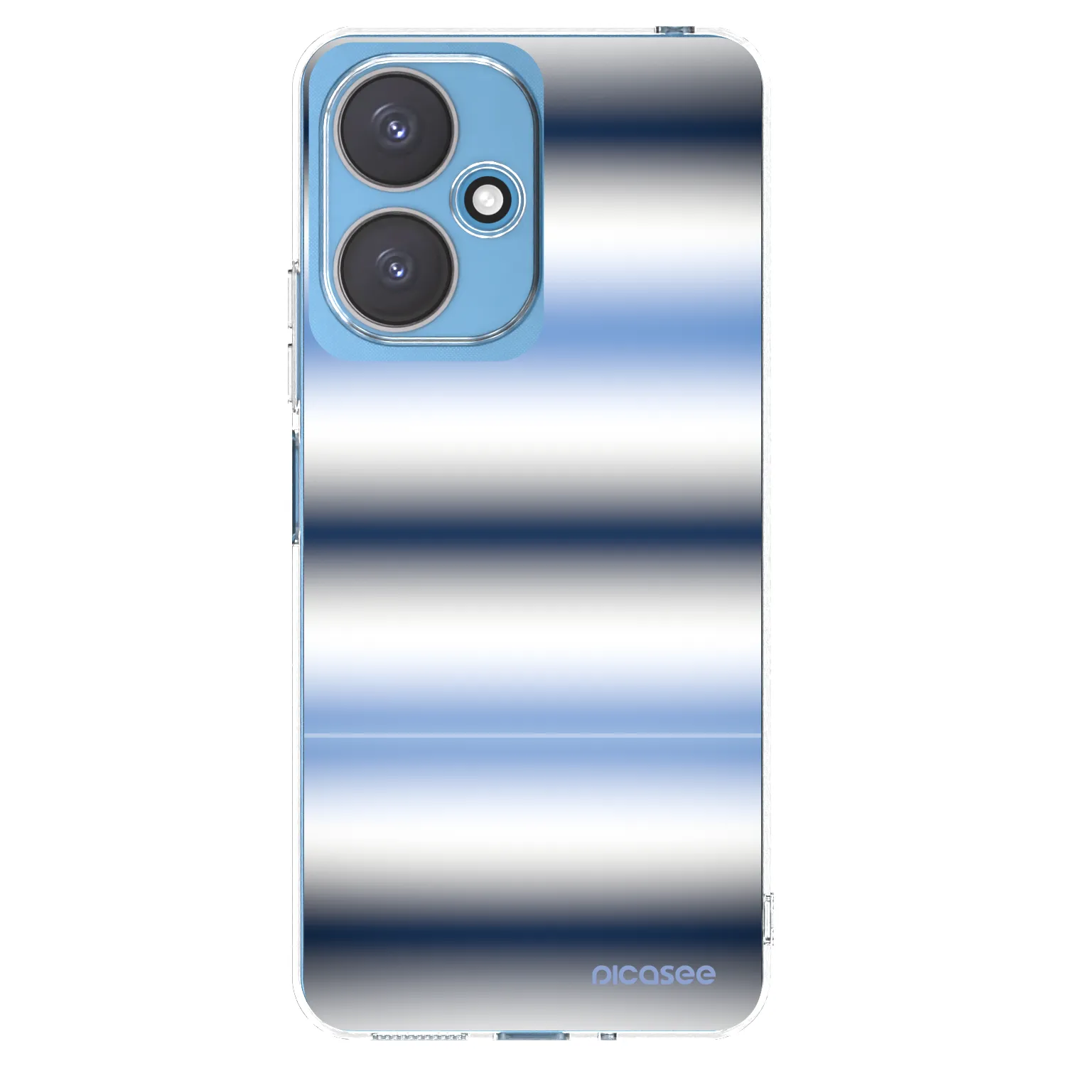Picasee silikónový prehľadný obal pre Xiaomi Redmi 13C 5G - Static Lines