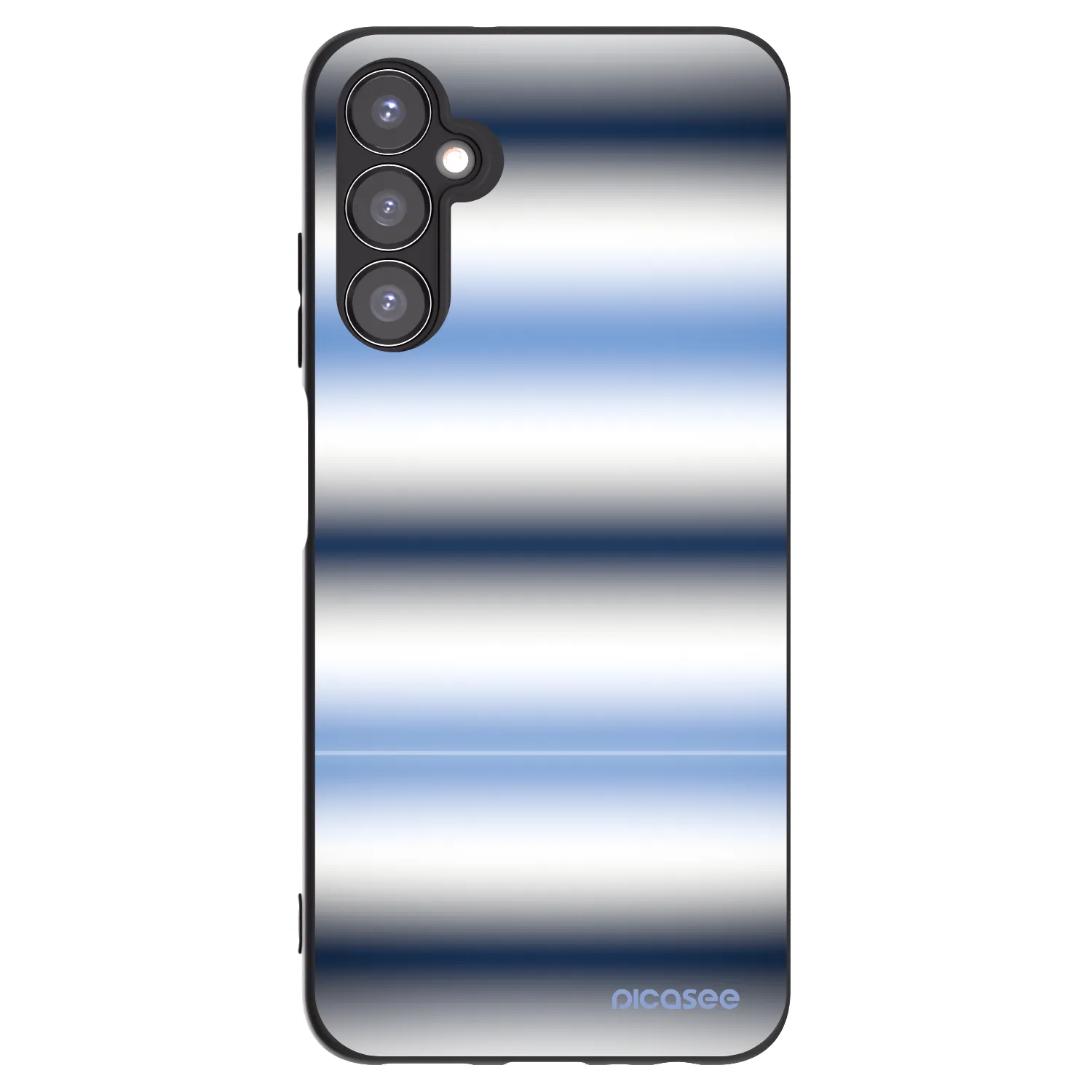 Picasee silikónový čierny obal pre Samsung Galaxy A05s A057G - Static Lines