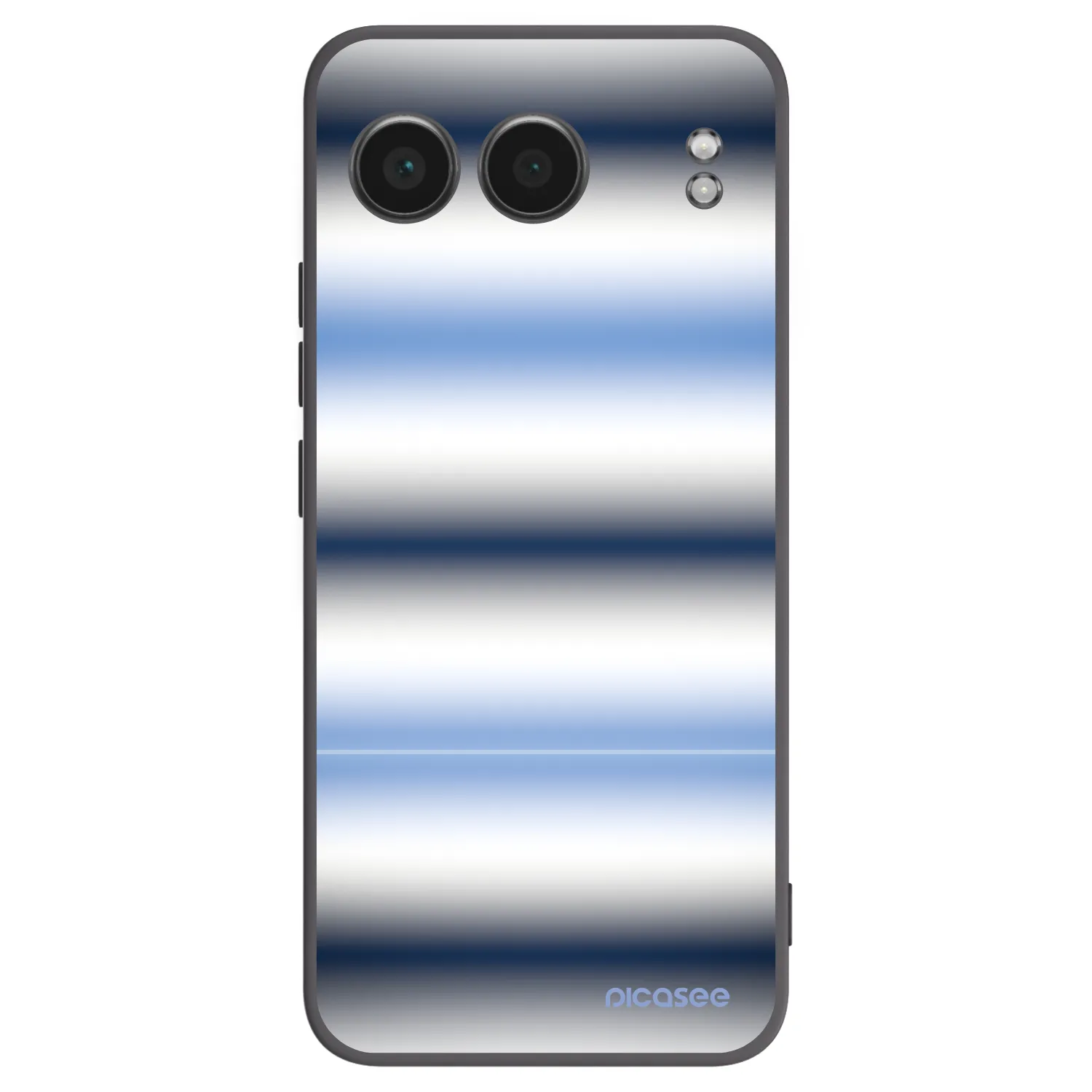 Picasee silikónový čierny obal pre OnePlus Nord 4 - Static Lines