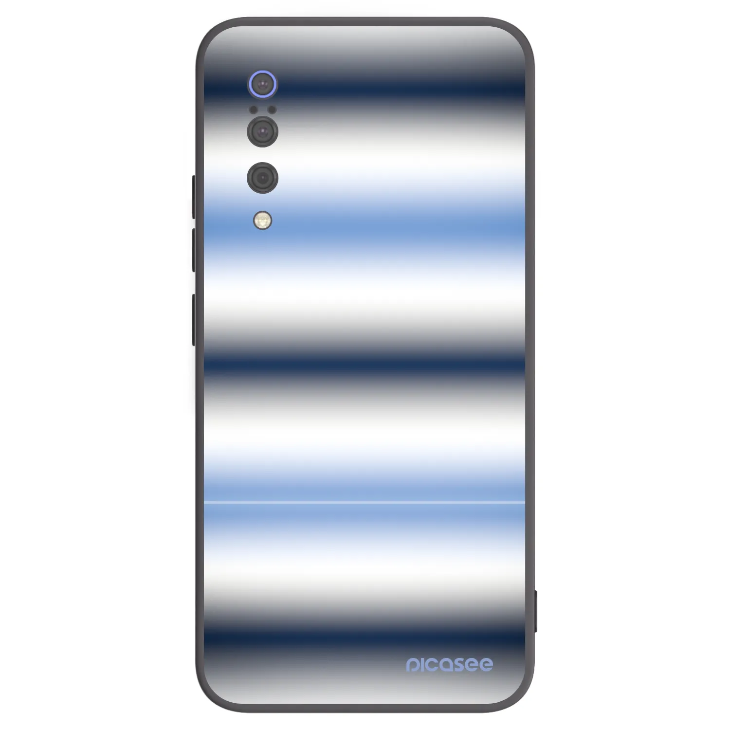 Picasee silikónový čierny obal pre Xiaomi Mi 9 - Static Lines
