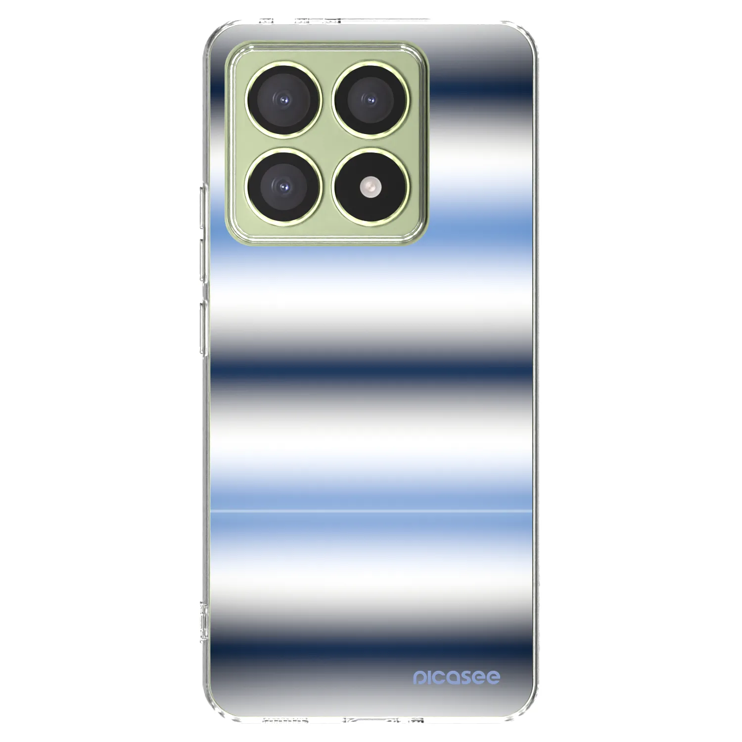 Picasee silikónový prehľadný obal pre Xiaomi 14T - Static Lines