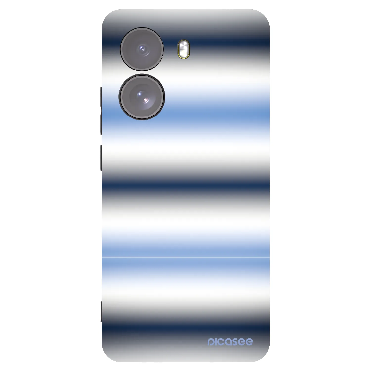 Picasee silikónový čierny obal pre Xiaomi Poco X7 - Static Lines