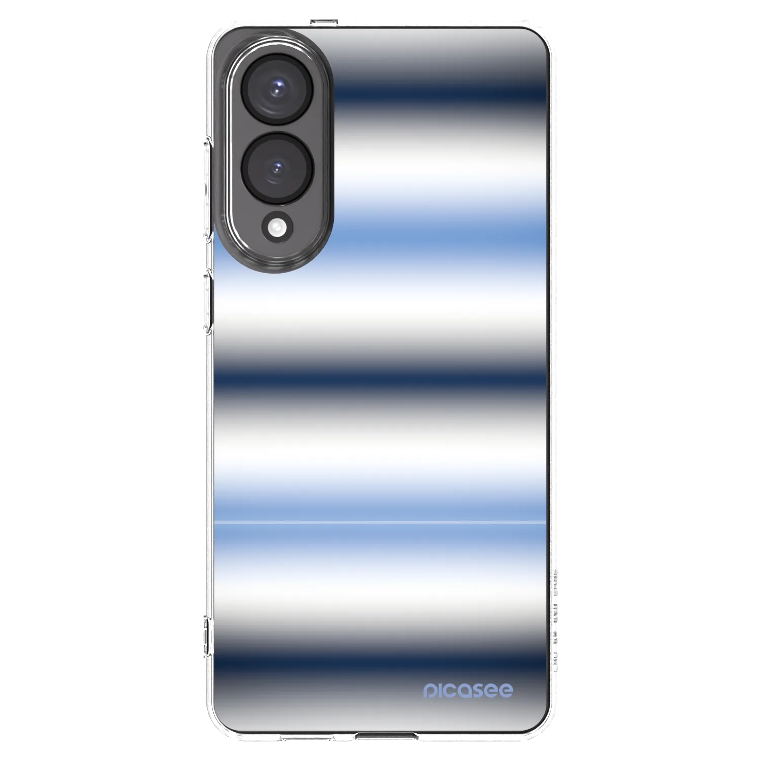 Picasee silikónový prehľadný obal pre Samsung Galaxy S25 Edge 5G - Static Lines