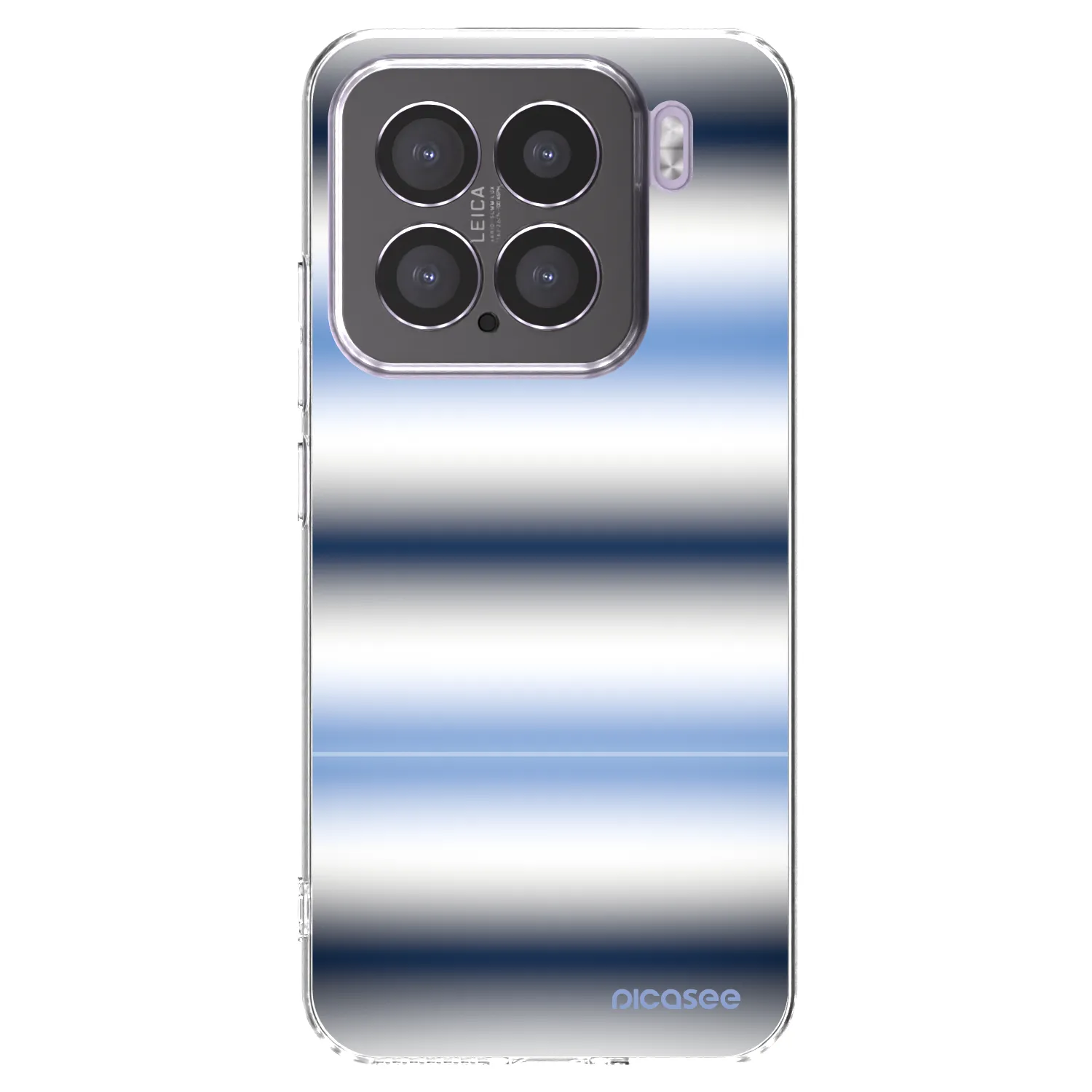 Silikónový prehľadný obal pre Xiaomi 15 - Static Lines
