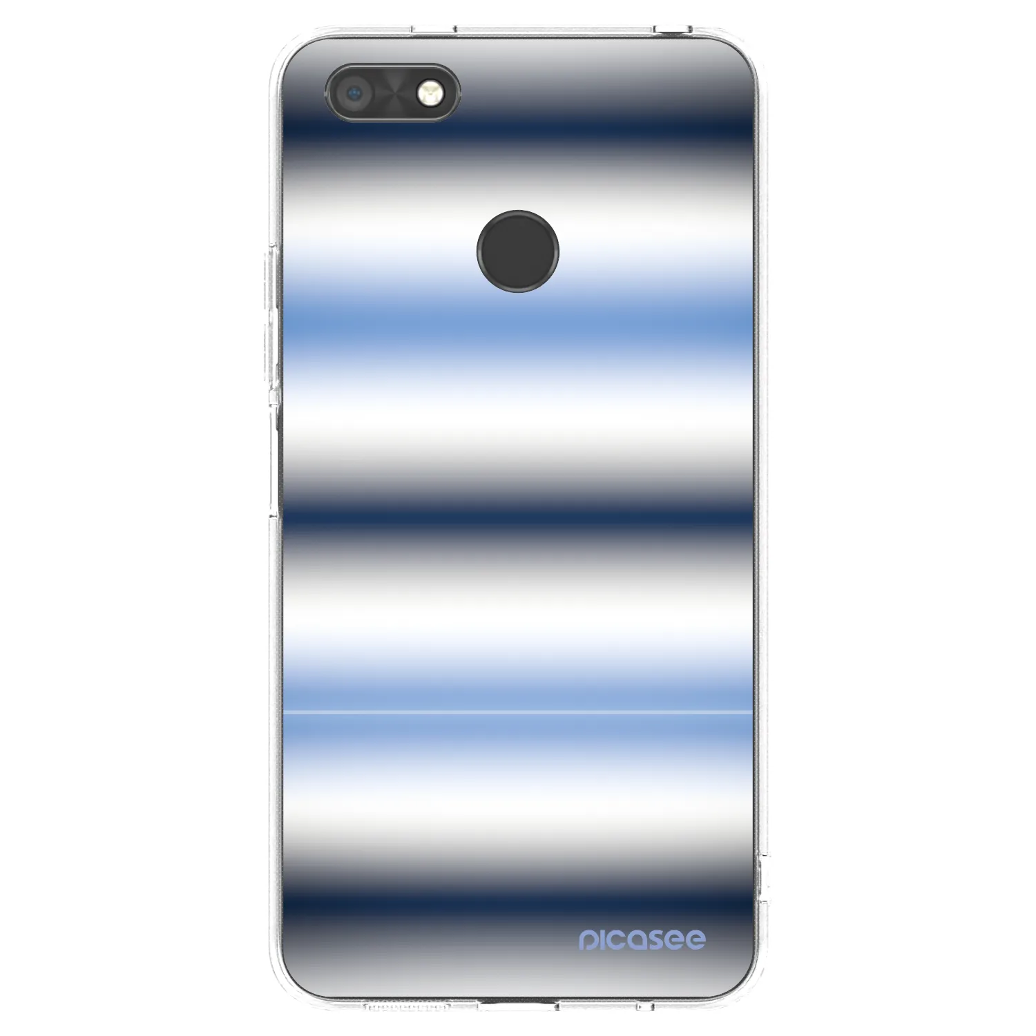 Picasee silikónový prehľadný obal pre Huawei P9 Lite Mini - Static Lines