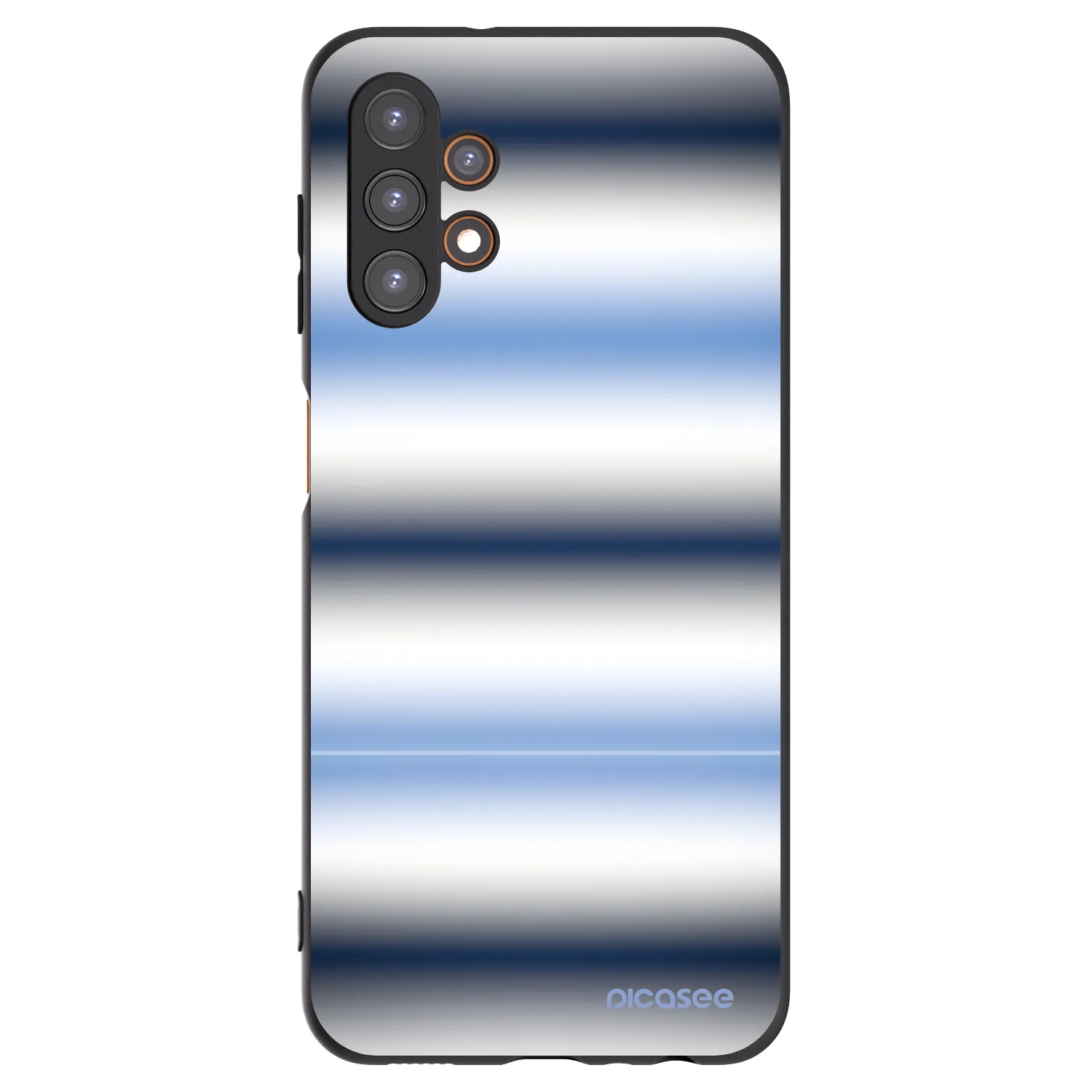 Picasee silikónový čierny obal pre Samsung Galaxy A13 5G - Static Lines