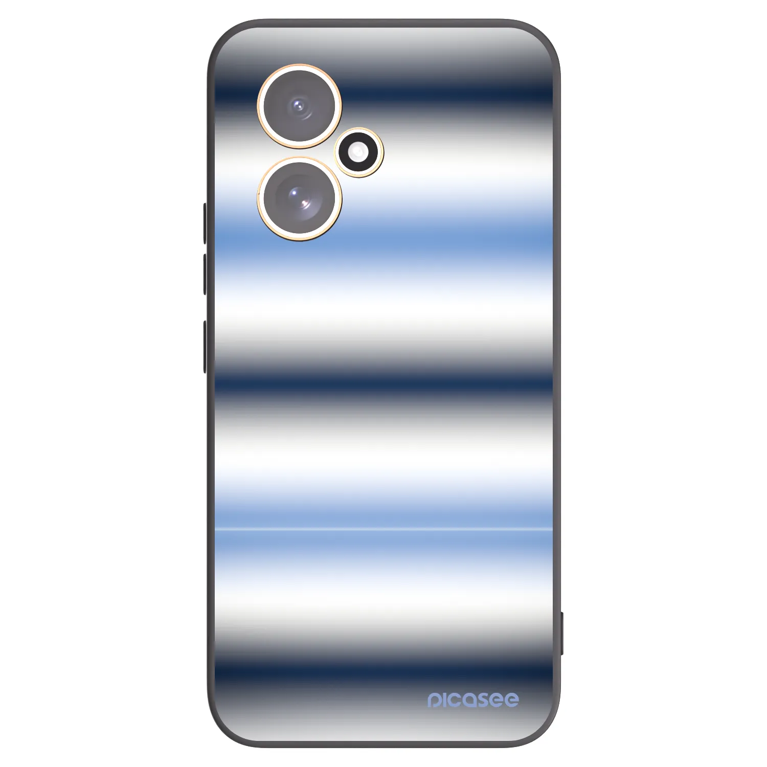 Picasee silikónový čierny obal pre Honor 400 5G - Static Lines