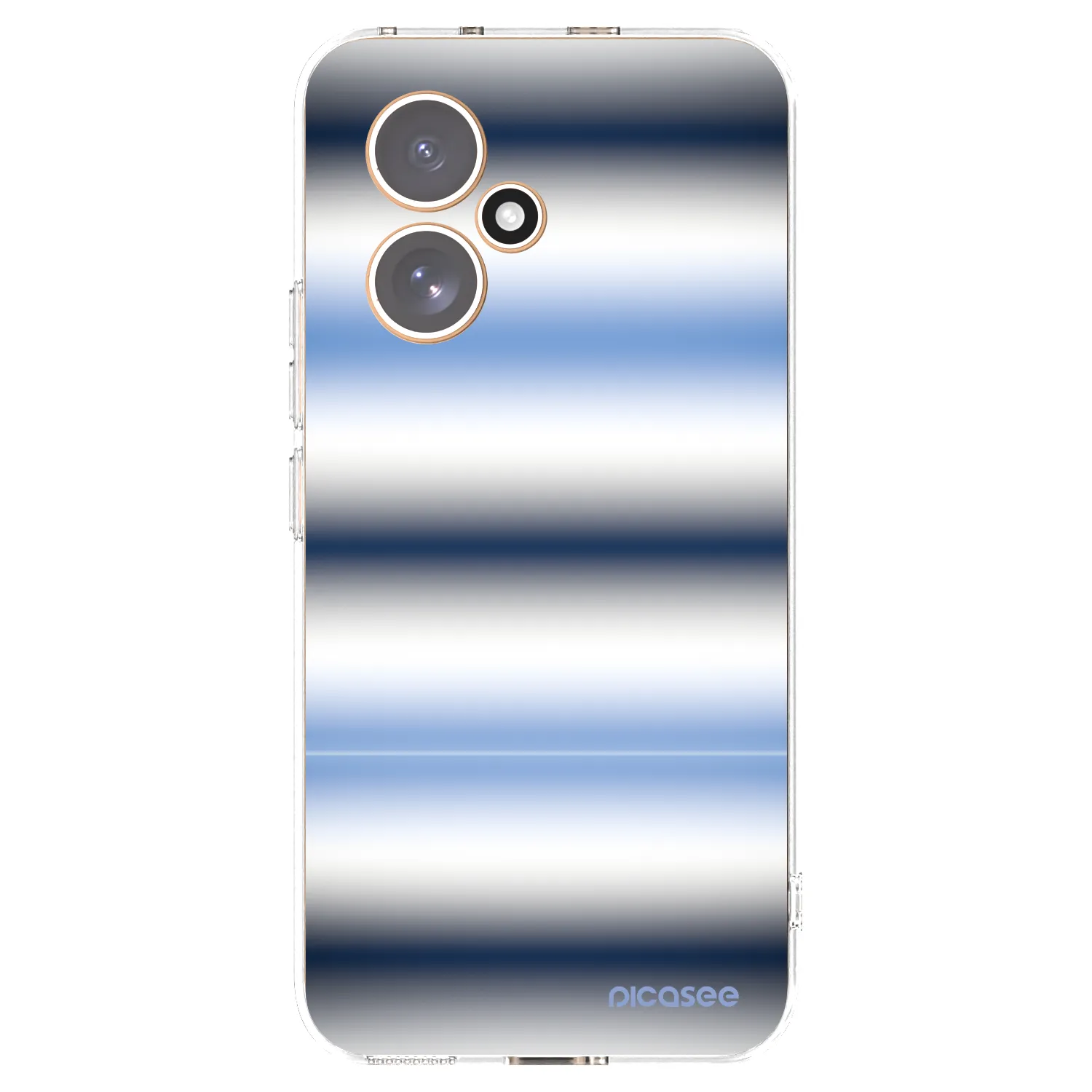 Picasee silikónový prehľadný obal pre Honor 400 5G - Static Lines