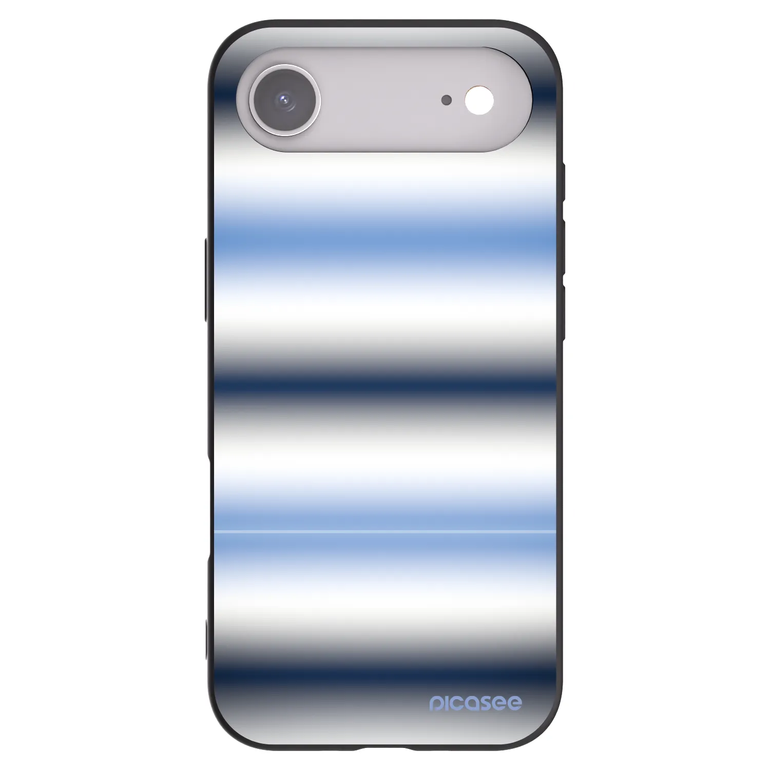 Picasee silikónový čierny obal pre Apple iPhone Air - Static Lines