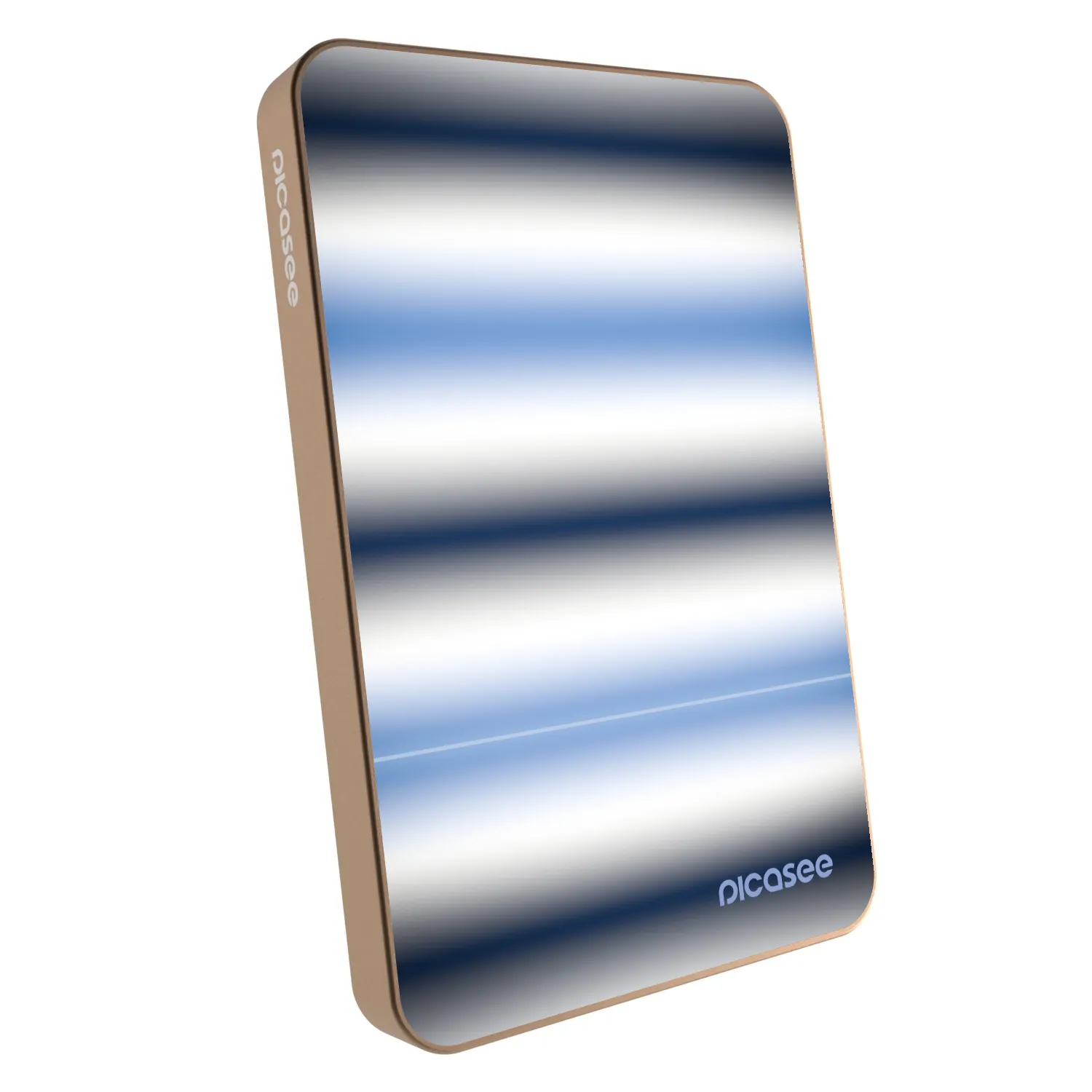 Picasee Powerbanka s MagSafe 5 000 mAh Zlatá - Static Lines