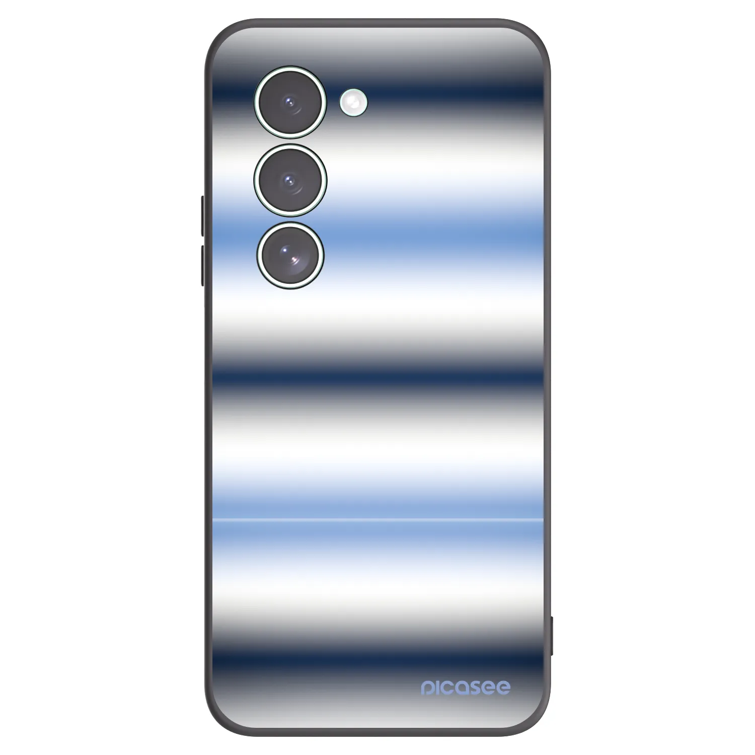 Picasee silikónový čierny obal pre Xiaomi Redmi 15 5G - Static Lines