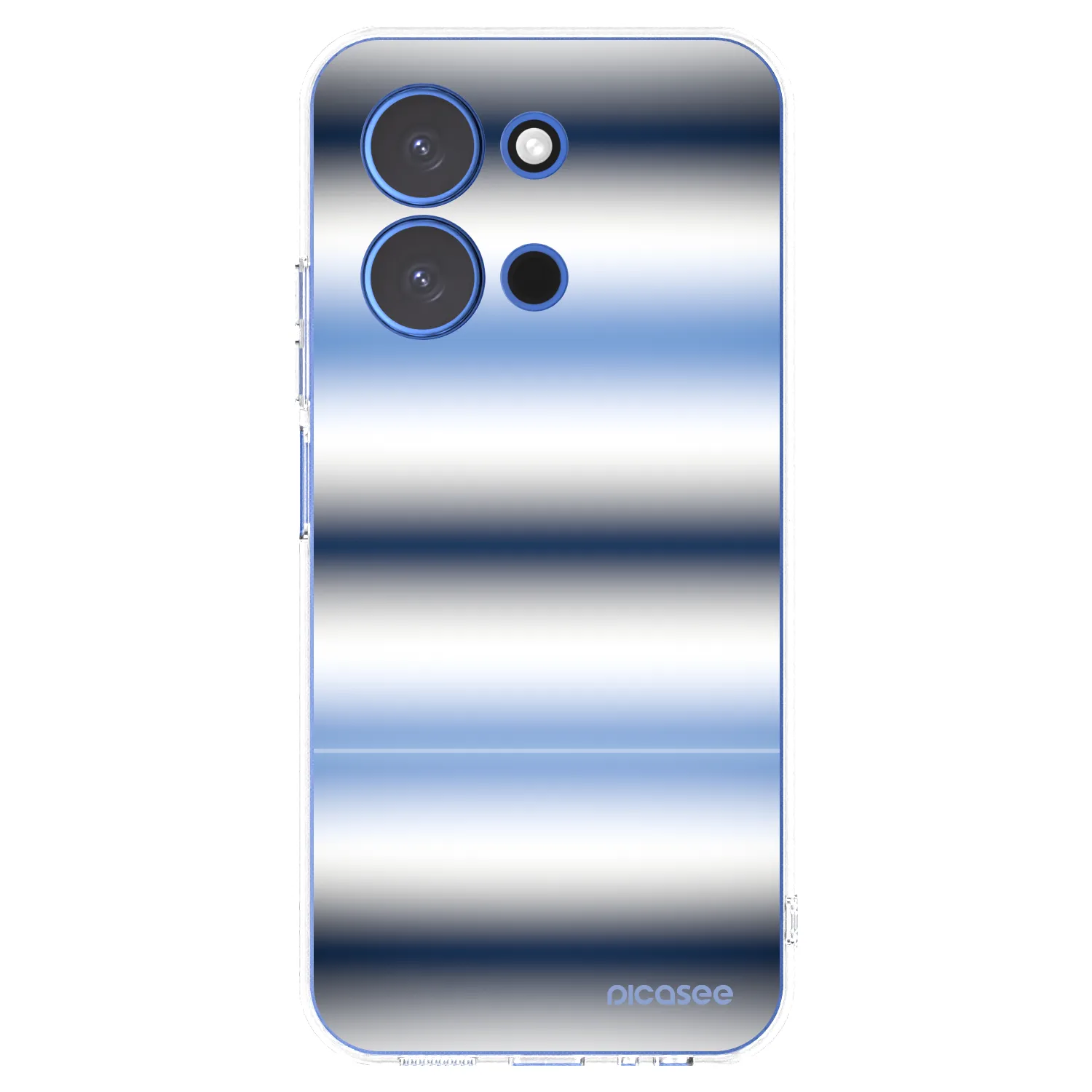 Picasee silikónový prehľadný obal pre Xiaomi Redmi 15C 4G - Static Lines