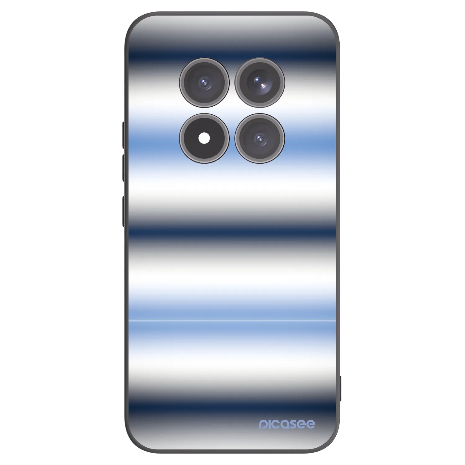 Silikónový čierny obal pre Xiaomi Redmi Note 15 Pro+ - Static Lines