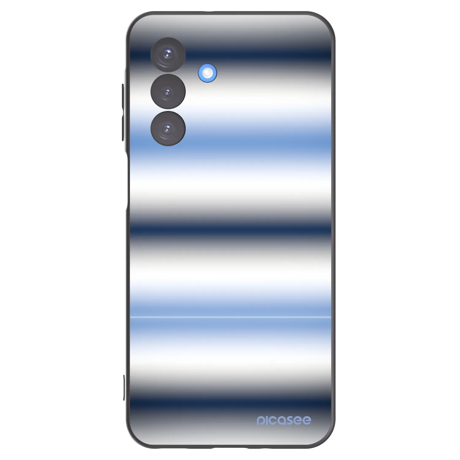 Picasee silikónový čierny obal pre Samsung Galaxy A17 5G - Static Lines