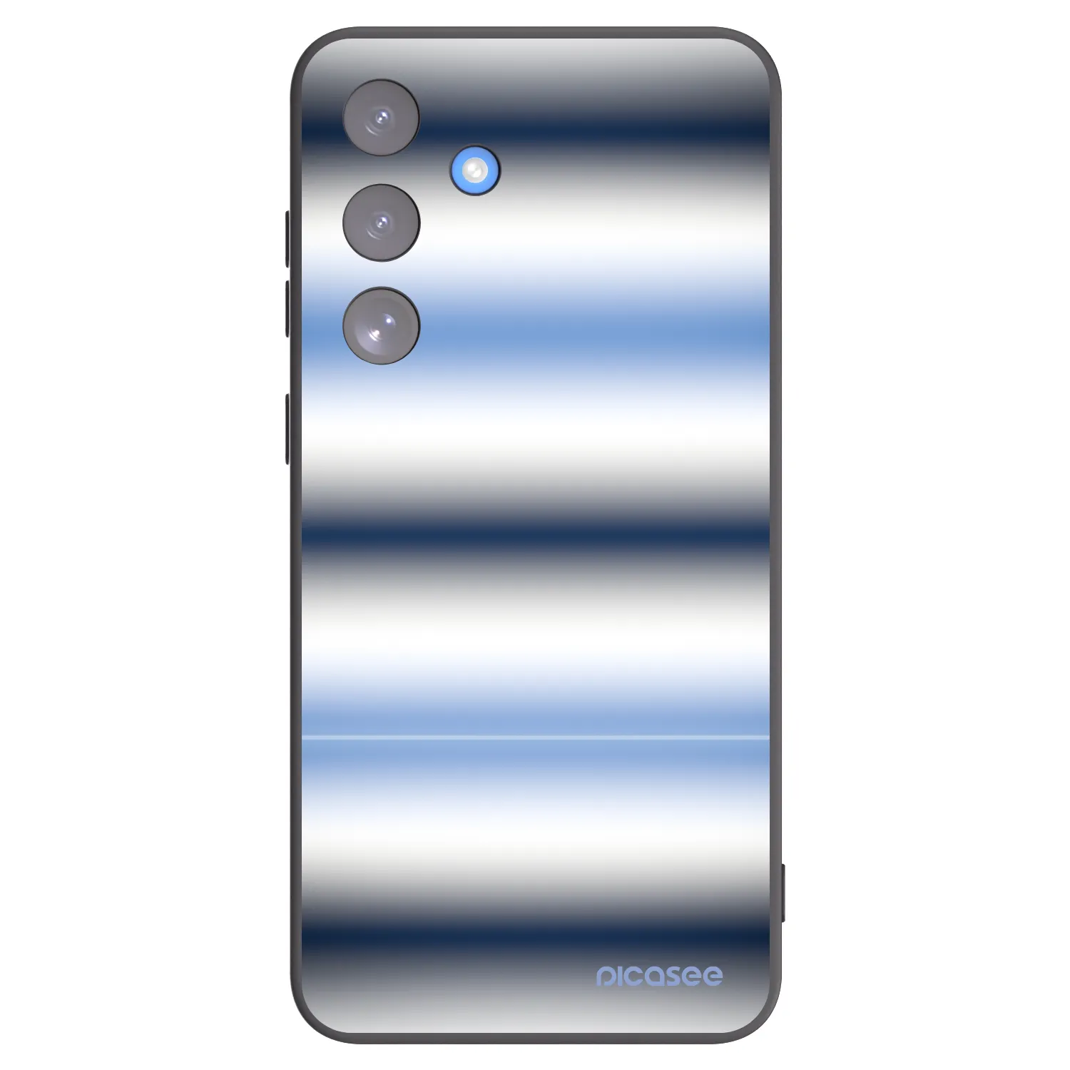 Picasee silikónový čierny obal pre Samsung Galaxy S25 FE 5G - Static Lines