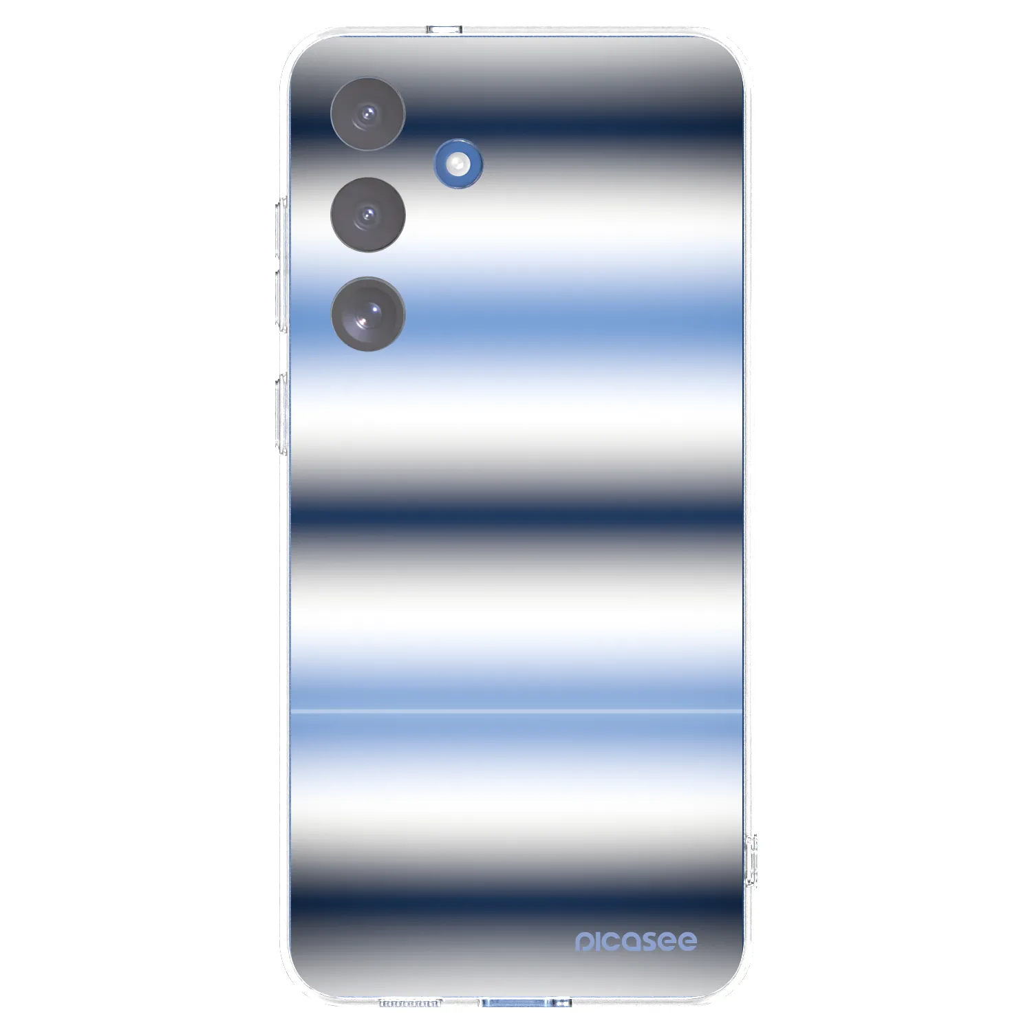 Picasee silikónový prehľadný obal pre Samsung Galaxy S25 FE 5G - Static Lines