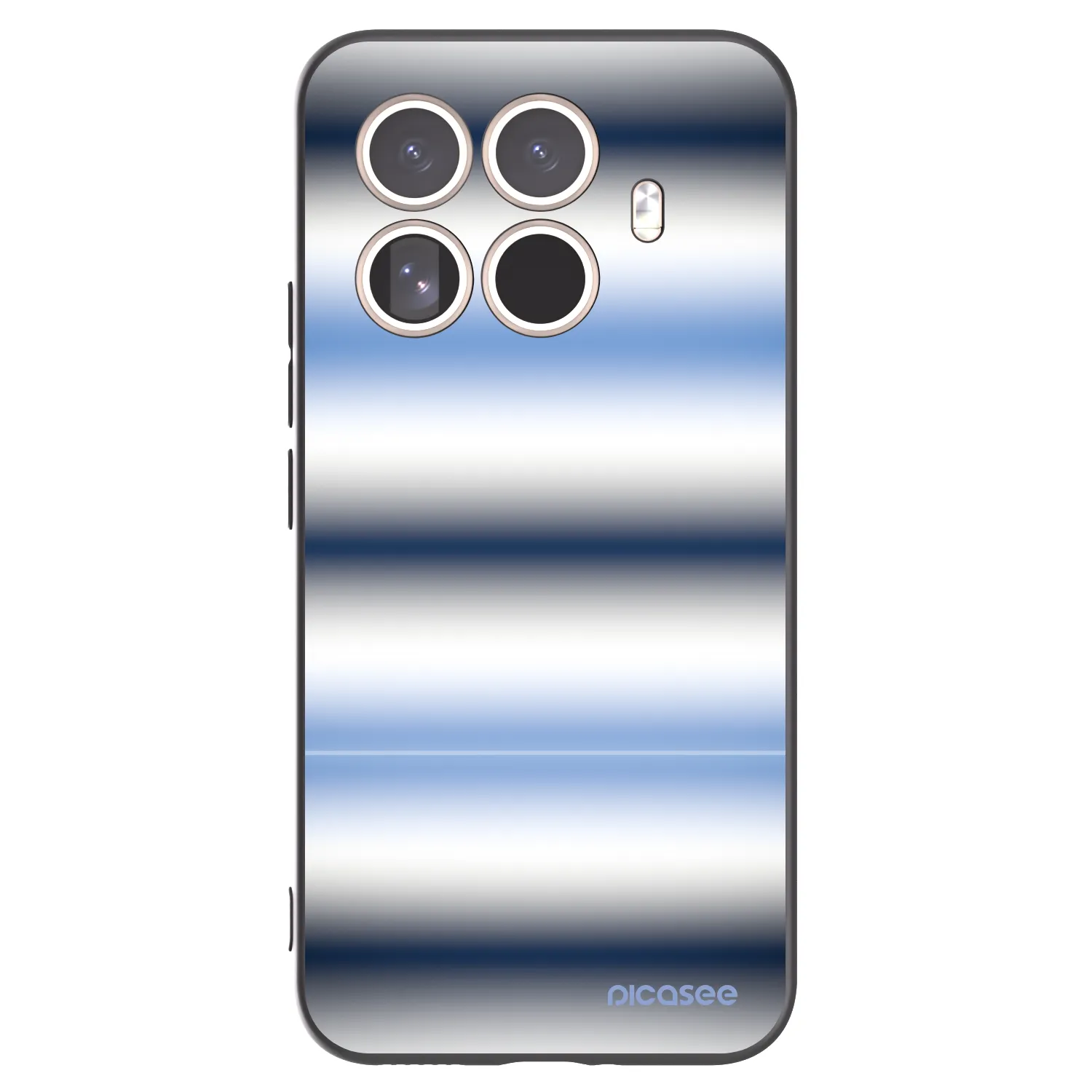 Picasee silikónový čierny obal pre Xiaomi 15T Pro - Static Lines