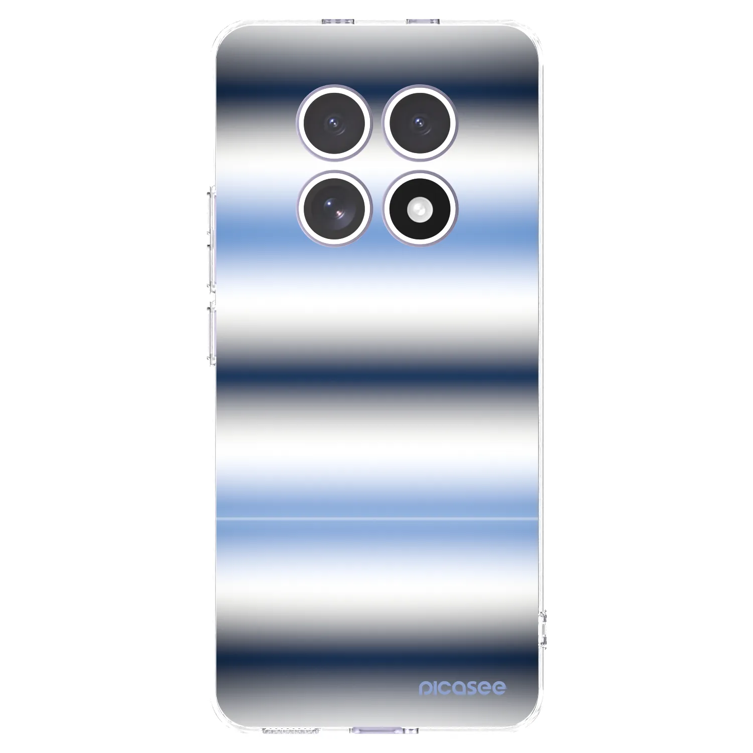 Picasee silikónový prehľadný obal pre Xiaomi Redmi Note 15 - Static Lines