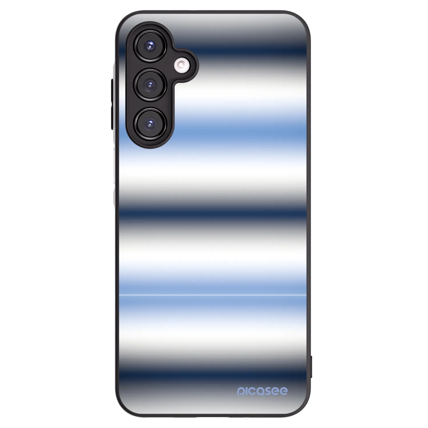 Picasee silikónový čierny obal pre Samsung Galaxy A16 4G - Static Lines