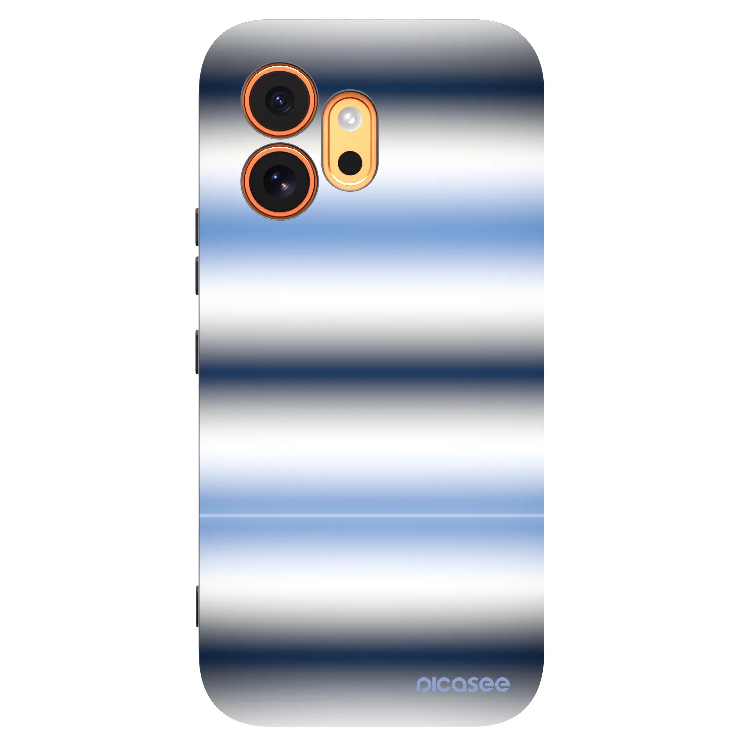 Picasee silikónový čierny obal pre Honor 600 - Static Lines
