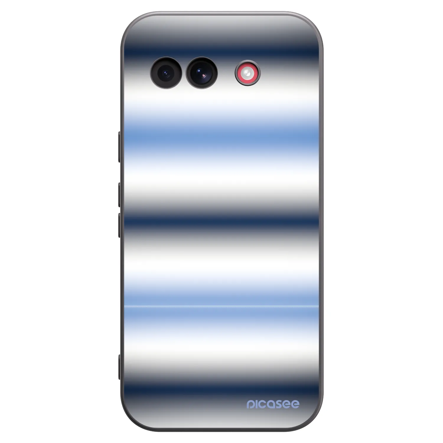 Picasee silikónový čierny obal pre Google Pixel 10a - Static Lines