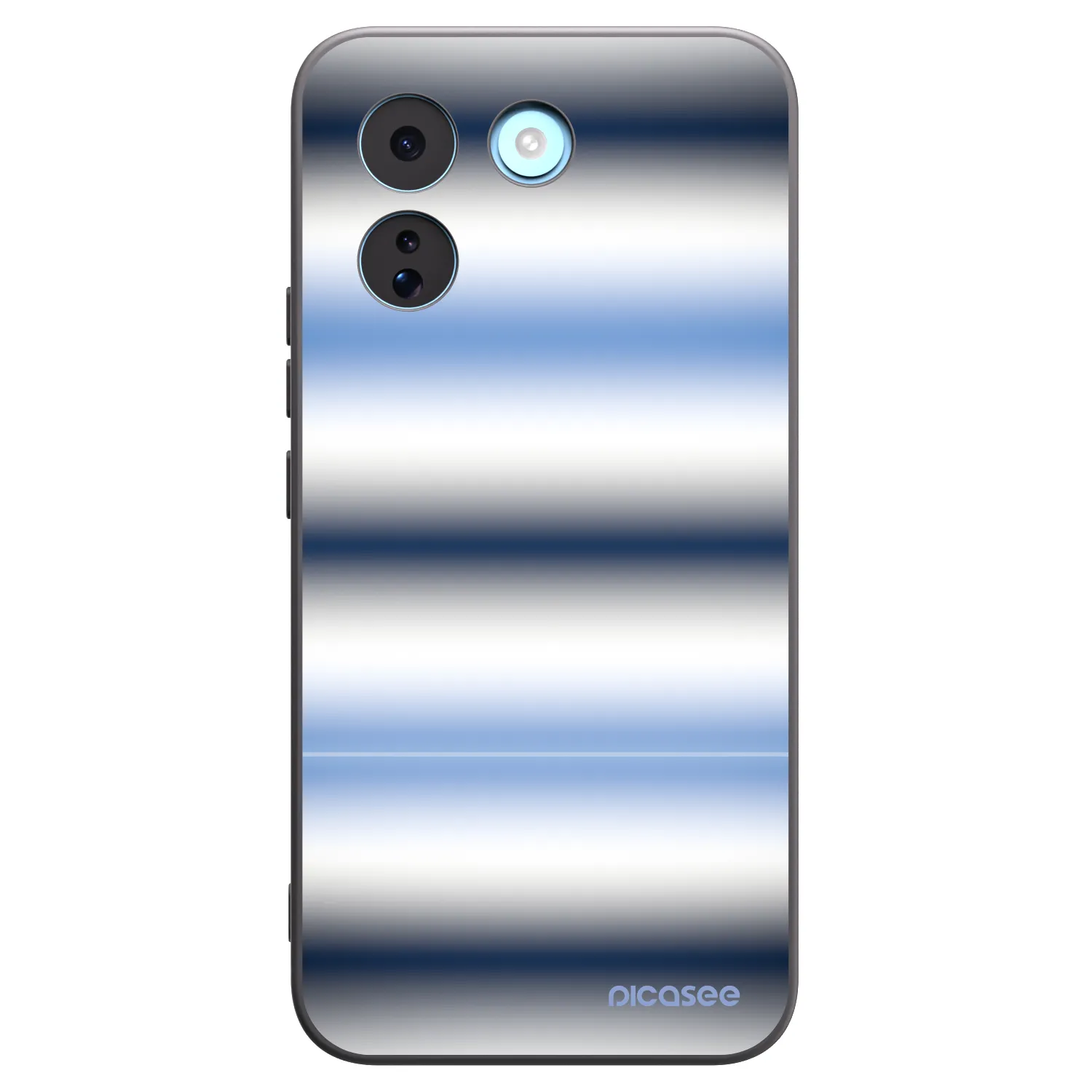 Picasee silikónový čierny obal pre Xiaomi Redmi Note 17 Pro MAX 5G - Static Lines
