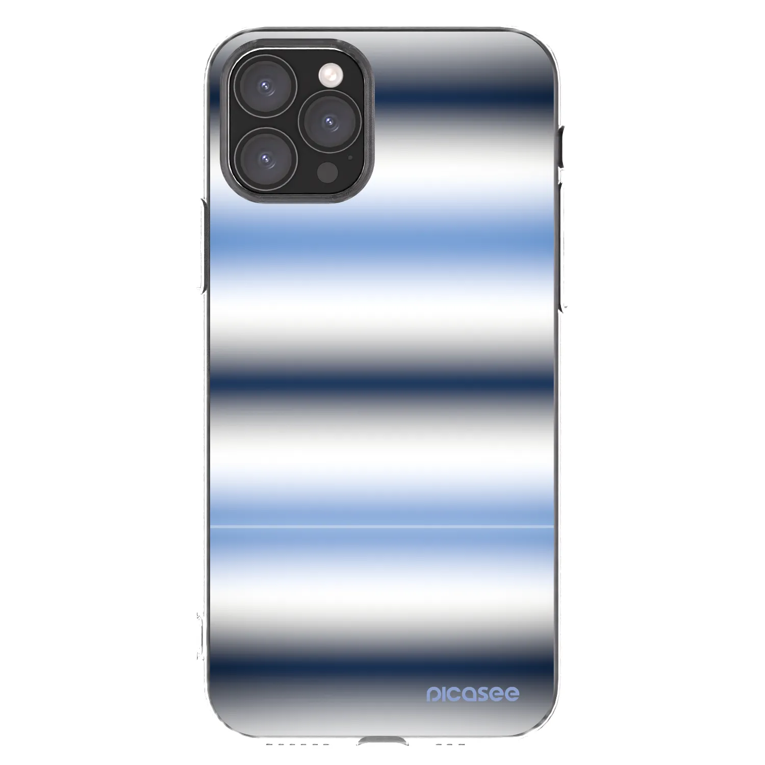 Picasee silikónový prehľadný obal pre Apple iPhone 11 Pro - Static Lines