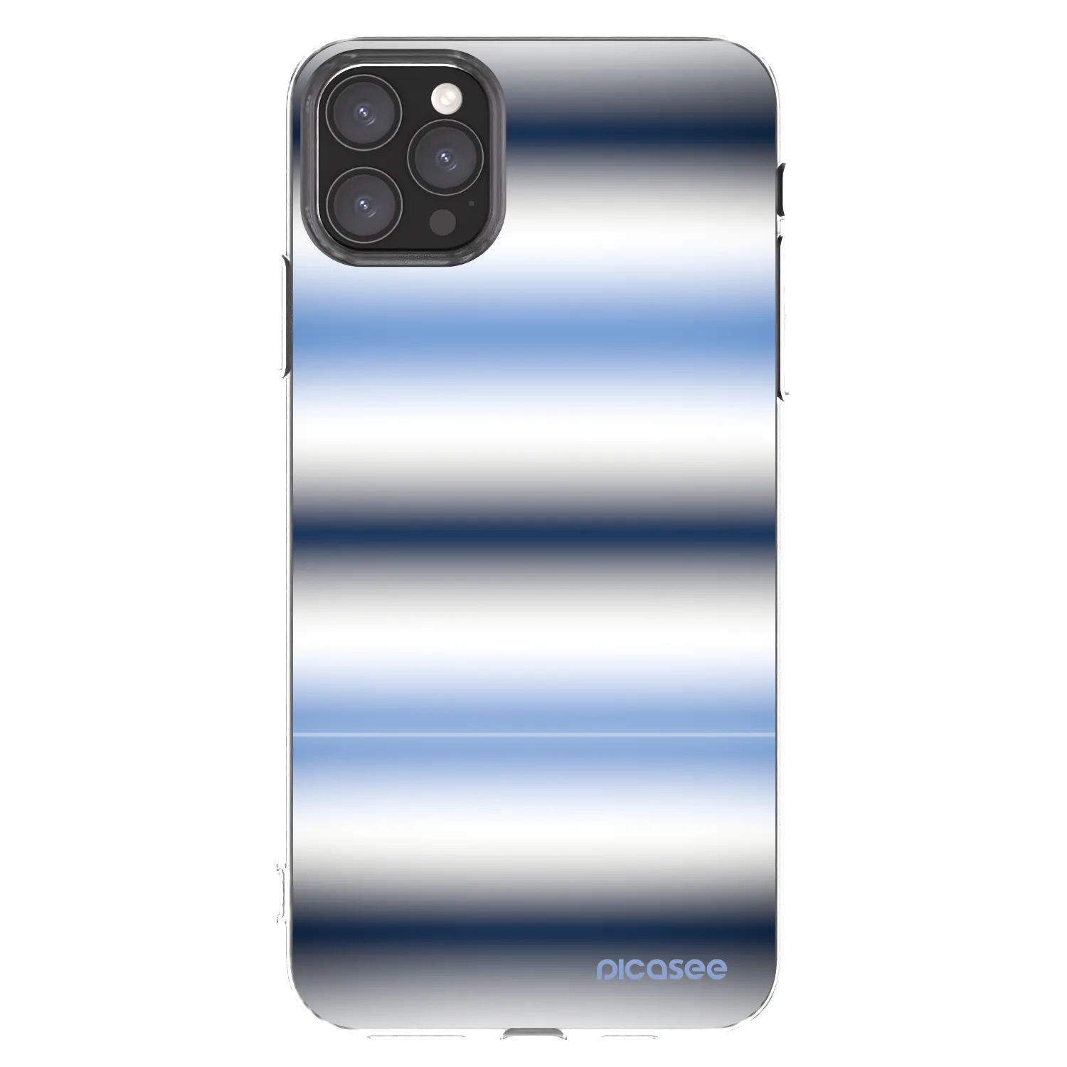 Picasee silikónový prehľadný obal pre Apple iPhone 11 Pro Max - Static Lines