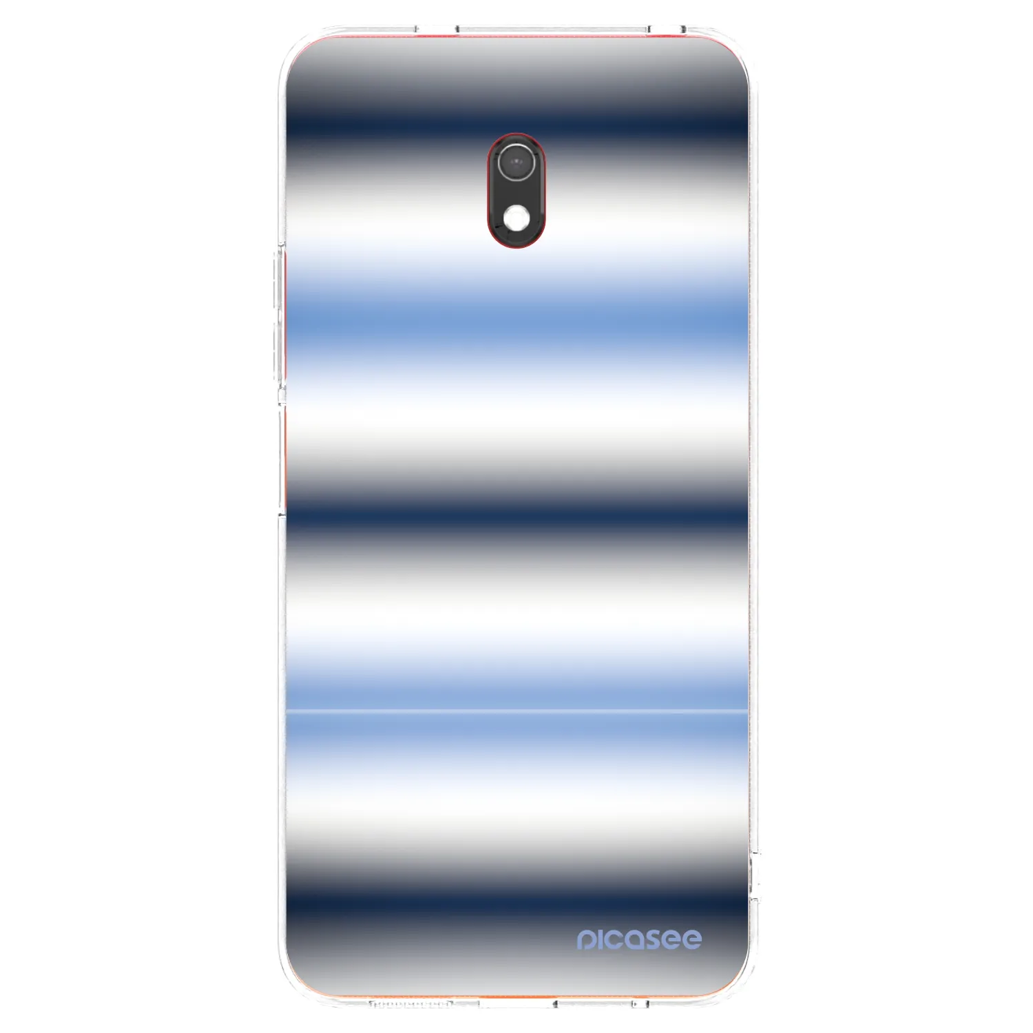 Picasee silikónový prehľadný obal pre Xiaomi Redmi 8A - Static Lines