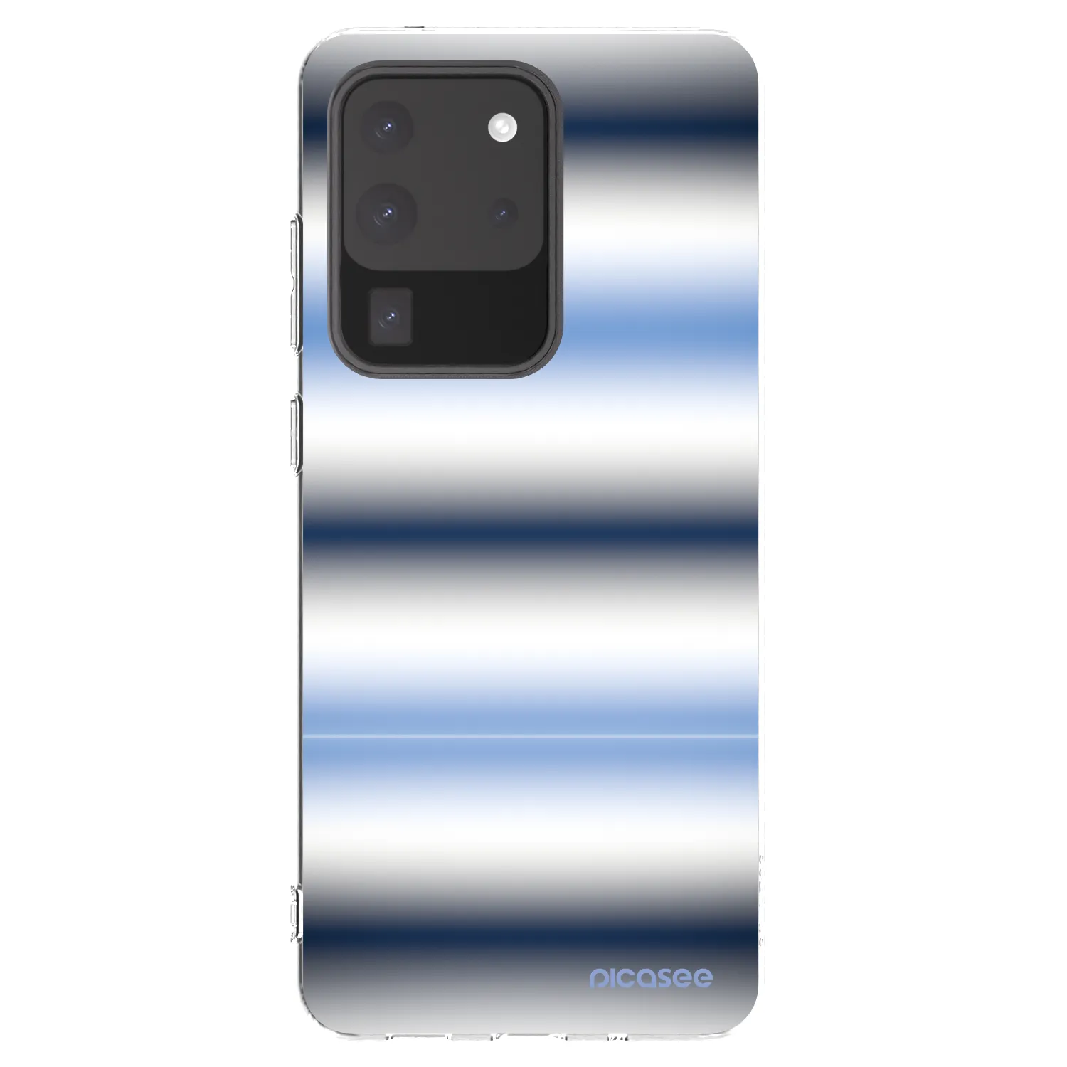 Picasee silikónový prehľadný obal pre Samsung Galaxy S20 Ultra 5G G988F - Static Lines