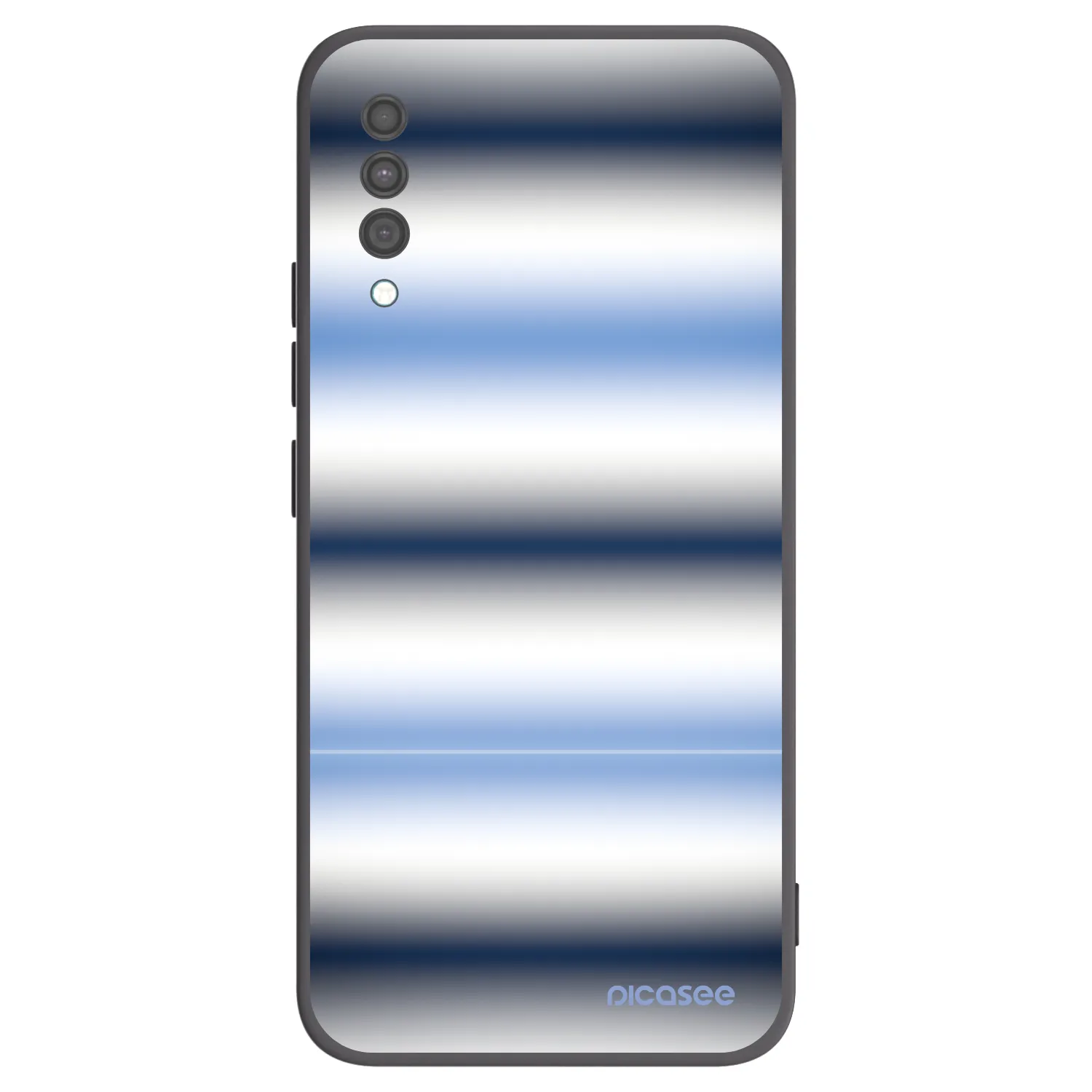 Picasee silikónový čierny obal pre Samsung Galaxy A30s A307F - Static Lines