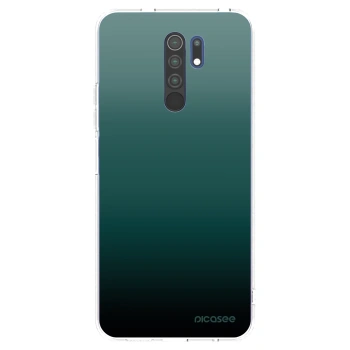 Picasee silikónový prehľadný obal pre Xiaomi Redmi 9 - Verdant Fade