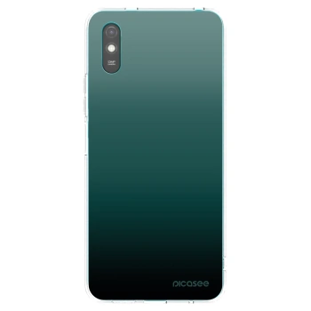 Picasee silikónový prehľadný obal pre Xiaomi Redmi 9A - Verdant Fade