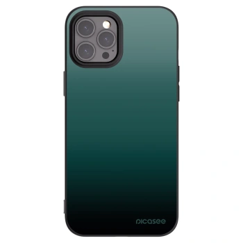 Picasee silikónový čierny obal pre Apple iPhone 12 Pro Max - Verdant Fade