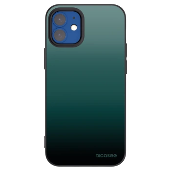 Picasee silikónový čierny obal pre Apple iPhone 12 mini - Verdant Fade