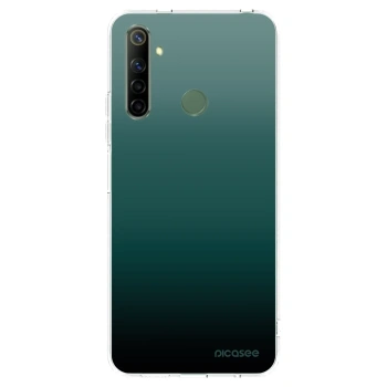 Picasee silikónový prehľadný obal pre Realme 6i - Verdant Fade