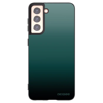 Picasee silikónový čierny obal pre Samsung Galaxy S21 5G G991B - Verdant Fade