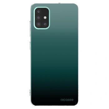 Picasee silikónový prehľadný obal pre Samsung Galaxy M31s - Verdant Fade