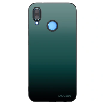 Picasee silikónový čierny obal pre Huawei P20 Lite - Verdant Fade