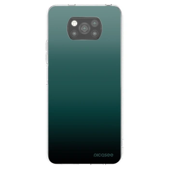 Picasee silikónový čierny obal pre Xiaomi Poco X3 Pro - Verdant Fade