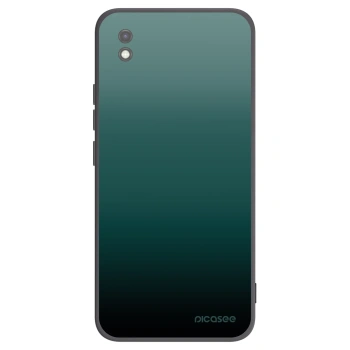Picasee silikónový čierny obal pre Xiaomi Redmi 9AT - Verdant Fade