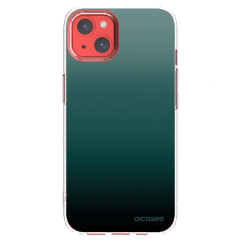 Picasee silikónový prehľadný obal pre Apple iPhone 13 - Verdant Fade